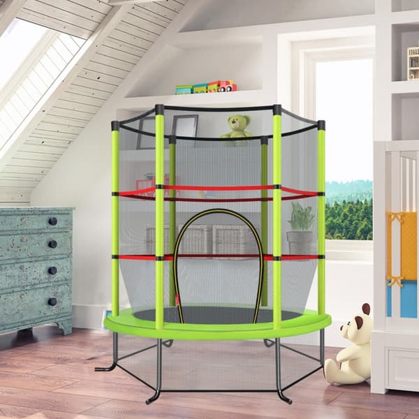 Have Trampolin, 165x165x165 cm, Grøn