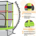 Miniatyrbillede 2 af 8: Have Trampolin, 165x165x165 cm, Grøn