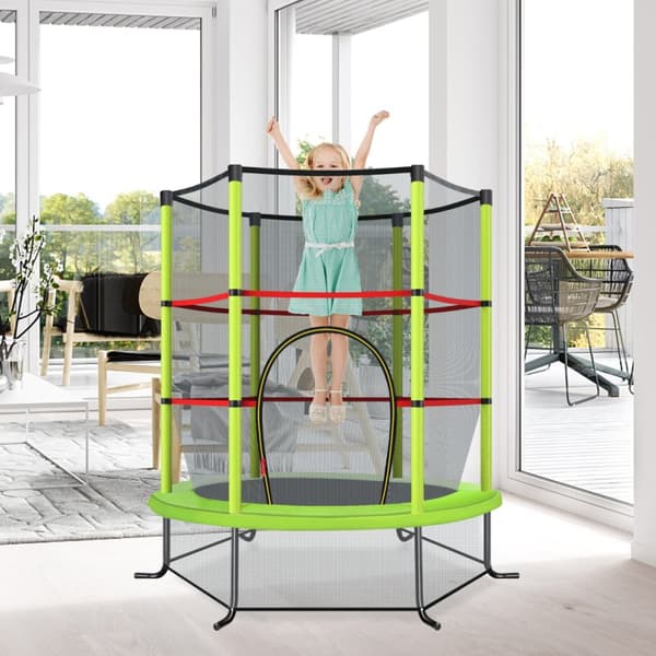 Have Trampolin, 165x165x165 cm, Grøn