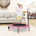 Miniatyrbillede 2 af 8: Mini trampolin, 92x92 cm, Multifarvet