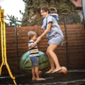 Miniatyrbillede 7 af 8: Trampolinfjedre, 20 Pakke 14cm Heavy Duty Trampolinfjedre med T-Krog Trækværktøj, Sølv