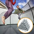 Miniatyrbillede 1 af 8: Trampolinfjedre, 20 Pakke 14cm Heavy Duty Trampolinfjedre med T-Krog Trækværktøj, Sølv