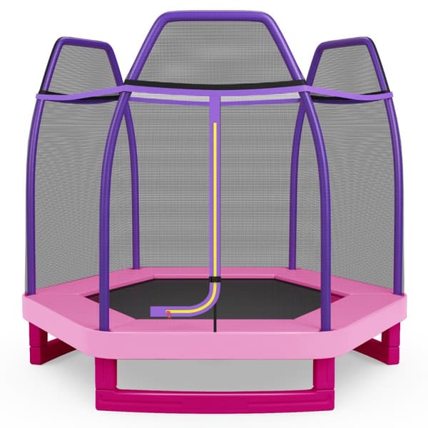 Barn Studsmatta, 223x223x186 cm, Rosa
