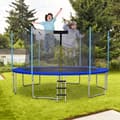 Miniatyrbillede 1 af 8: Trampolin Sikkerhedsnet, 304cm, Sort