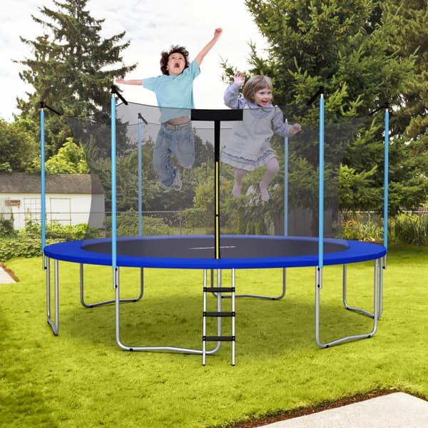 Trampolin Sikkerhedsnet, 304cm, Sort