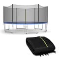 Miniatyrbillede 1 af 4: Trampolin Udskiftning Beskyttelsesnet, Sort