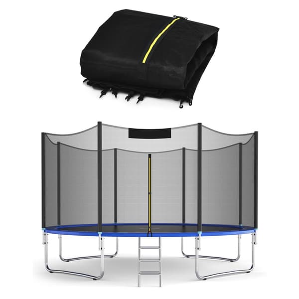 Trampolin Sikkerhedsnet, 10 ft, Sort