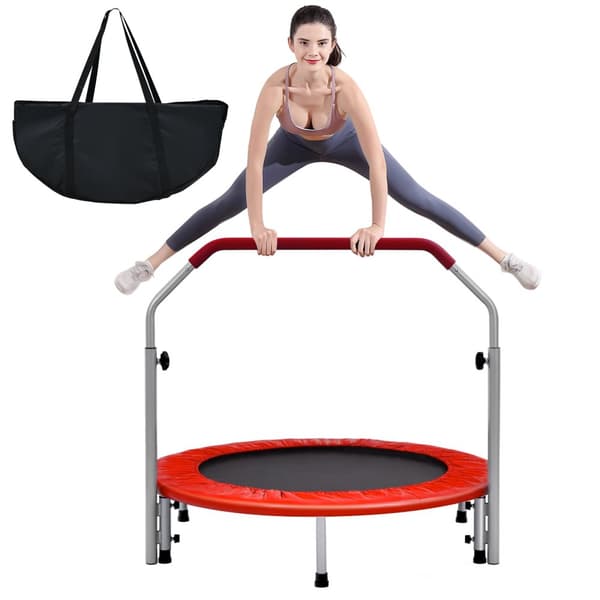 Trampolin för träning, 40x38/41/44/47 tum, Blå och Svart
