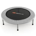 Miniatyrbillede 4 af 8: Lille foldbar trampolin, 38"φ x 7.5", Blå/Rosa