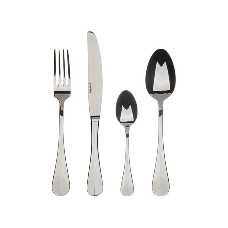 Bestick Bergner Niort Rostfritt stål Silvrig (24 pcs)