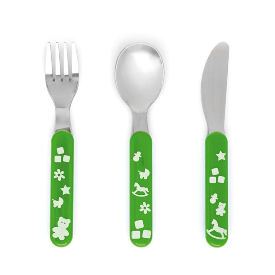 Bestick-set Quid Go Peques (3 pcs) Multicolour Rostfritt stål