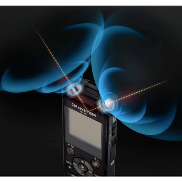 OM System WS-883 Digital Diktafon Inspelningstid (max.) 2080 h Svart