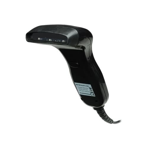 Manhattan Contact CCD Handheld Barcode Scanner, USB, 80mm Scan Width, Cable 152cm, Max Ambient Light: 3,000 lux (sunlight), Black, Three Year Warranty