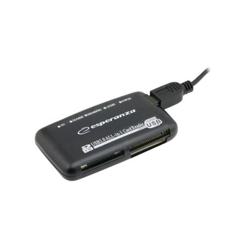 Esperanza EA117 - kortläsare - USB 2.0