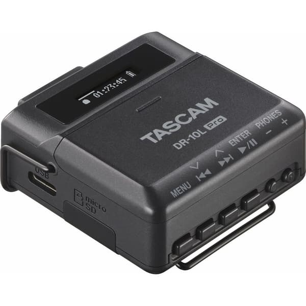 Tallennin Tascam 012-09-110 Musta