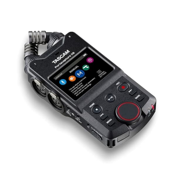 Tallennin Tascam PORTACAPTURE X6 Musta 512 GB
