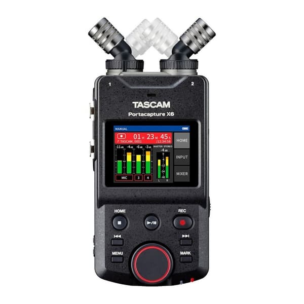 Tallennin Tascam PORTACAPTURE X6 Musta 512 GB