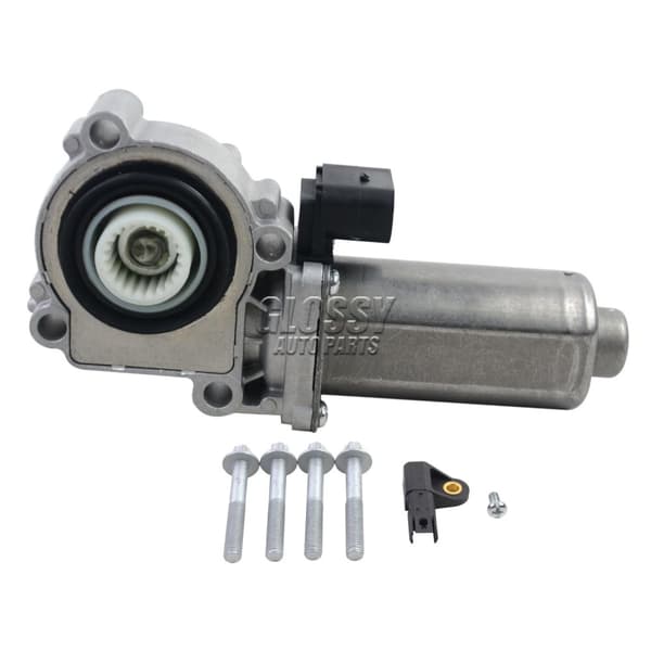 Siirto tapausmoottorin toimilaite, yhteensopiva BMW X3 E83 X5 E53 E70 F15 F85 F25 kanssa, alkuperäisnumerot 27107566296 ja 27107528559.