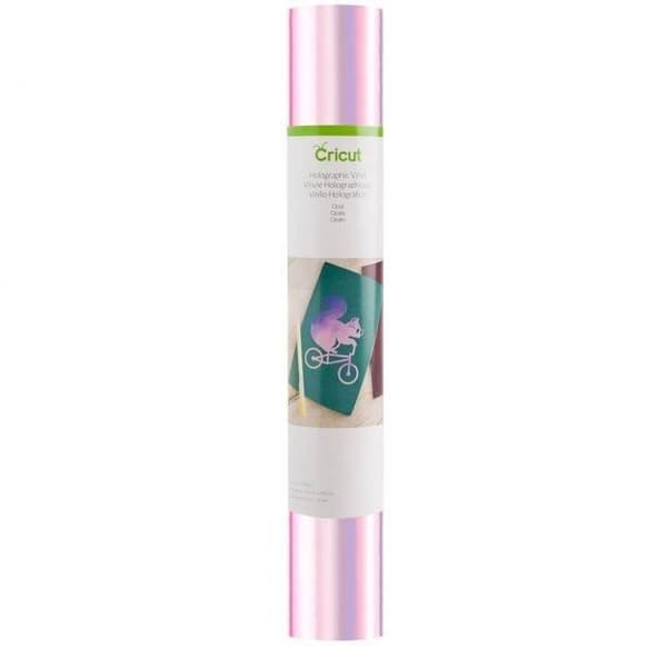 Värmeöverföringsvinylrulle - Cricut - Holografisk - Rosa - Mönster - 305 mm x 122 cm
