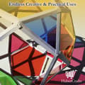 Miniatyrbild 4 av 4: Transparent overheadprojektor Habercrafts - HCA4ACEBLUE10