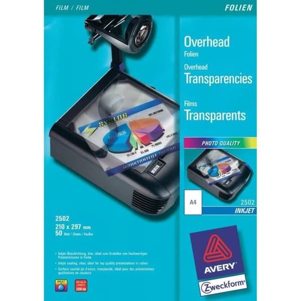 Filmer (50) transparenta overheadprojektorer...
