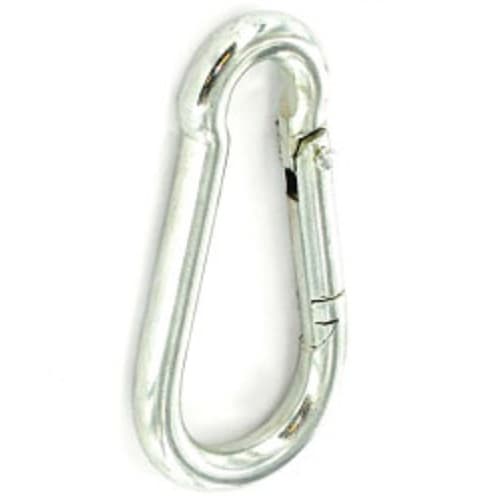 Securit Snap Hook (Pack of 2) Zinc 5mm
