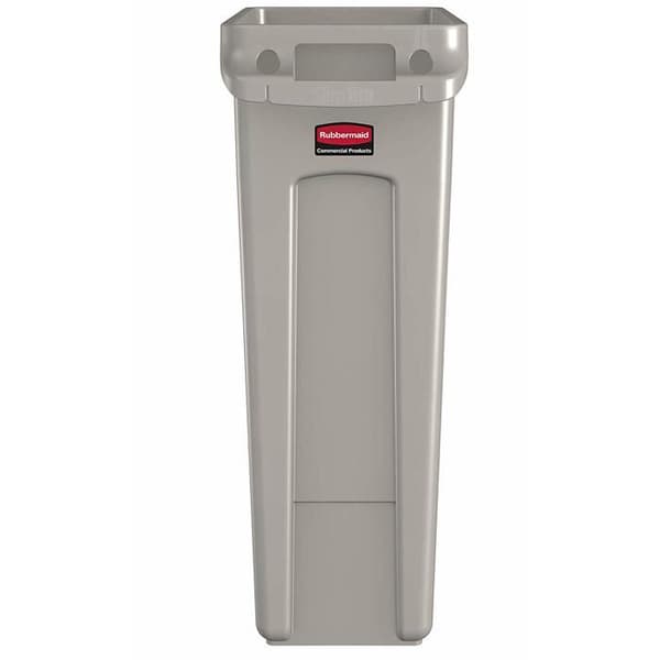 Gummislamskompaktorn Rubbermaid kommersiella produkter - FG354060BEIG - Avfallssamlare 87 l Beige