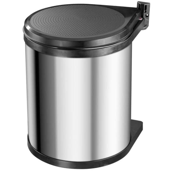Hailo Skapboks Compact-Box størrelse M 15 L rustfritt stål 3555-101