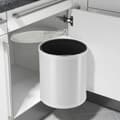 Miniatyrbillede 4 af 7: Hailo skabsskraldespand Compact-Box str. M 15 l hvid 3555-001
