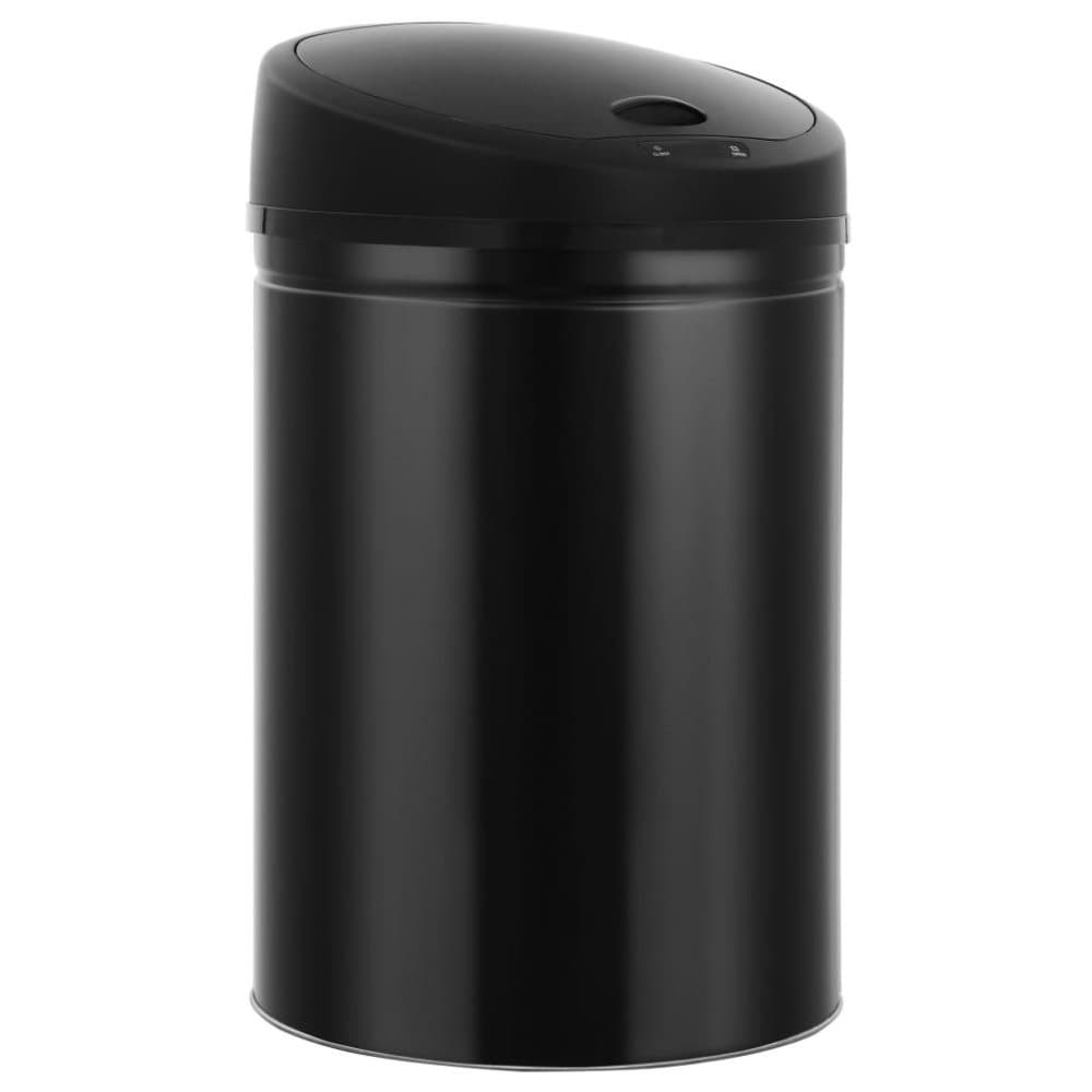 vidaXL skraldespand med automatisk sensor 32 l sort