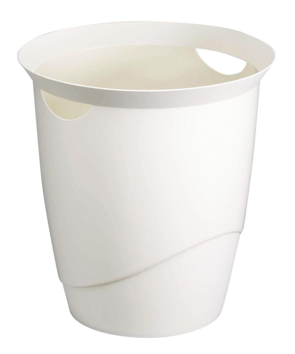 Papperskorg DURABLE Trend 16L vit