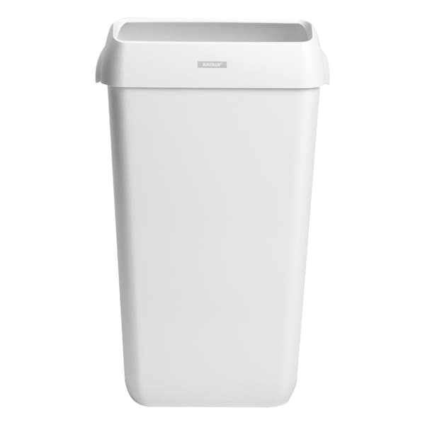 Papperskorg KATRIN 25L med lock vit