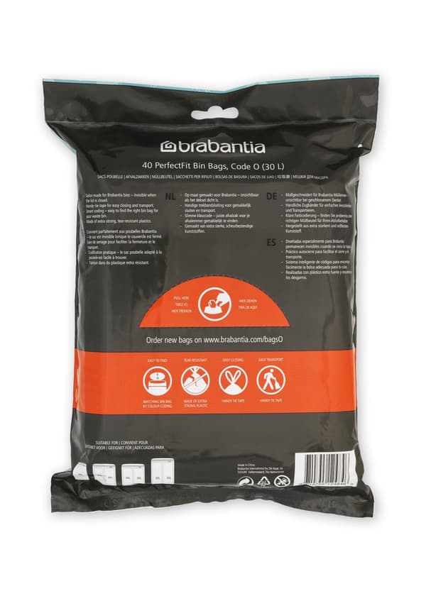 Avfallspåse O BRABANTIA 30L 40/fp