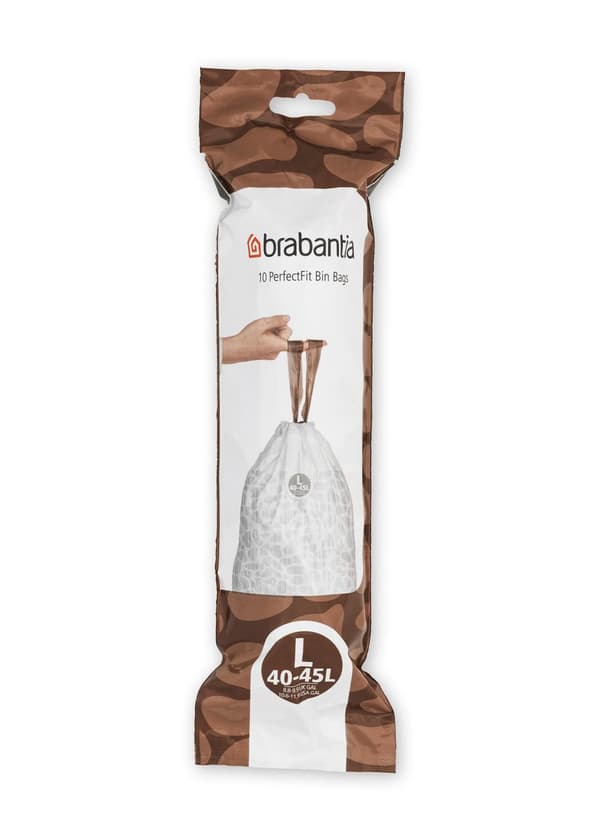 Avfallspåse L BRABANTIA 40-45L 10/rl 12st