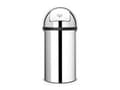 Miniatyrbild 1 av 4: Papperskorg BRABANTIA Push 60L blankstål