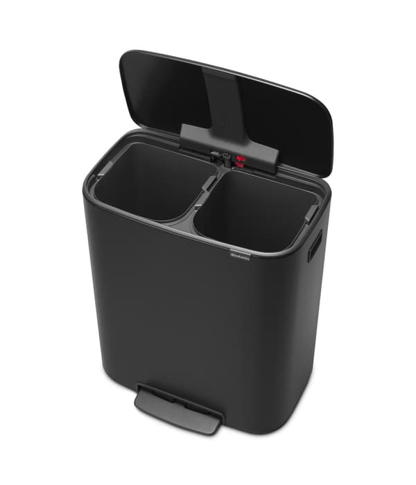 Papperskorg BRABANTIA Pedal Bo 2x30L sv
