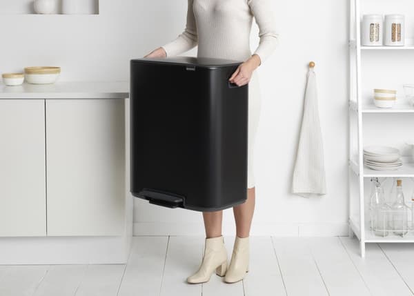 Papperskorg BRABANTIA Pedal Bo 2x30L sv