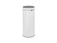 Papperskorg BRABANTIA Touch Bin 30L vit