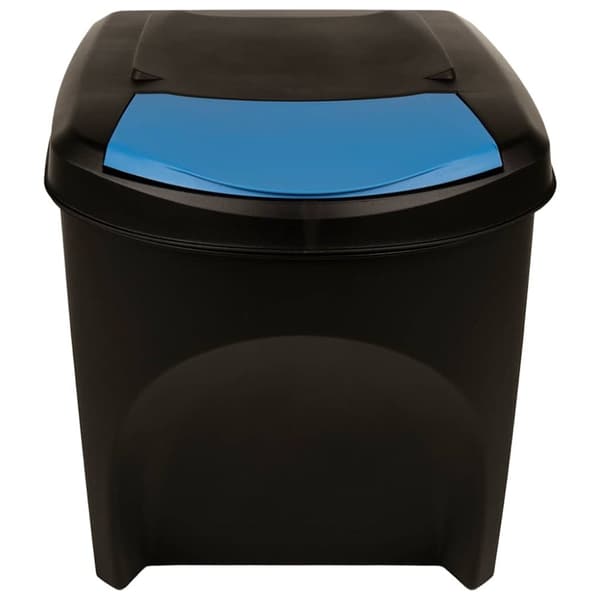 vidaXL Pinottavat roskakorit 4 kpl antrasiitti 100 l