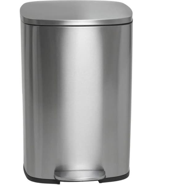 KITCHEN MOVE Pedal köksfat - Borstat rostfritt stål - 50L - ADMIRAL
