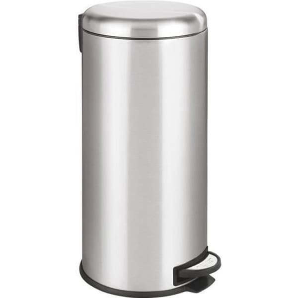 KITCHEN MOVE Pedal köksfat - Borstat rostfritt stål - 30L - URBAN