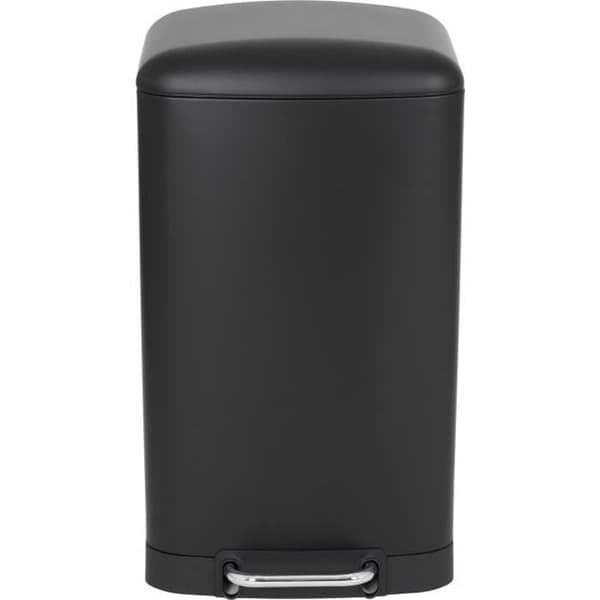 KITCHEN MOVE Kitchen Pedal Bin - Matt svart stål - 40L GREENWICH