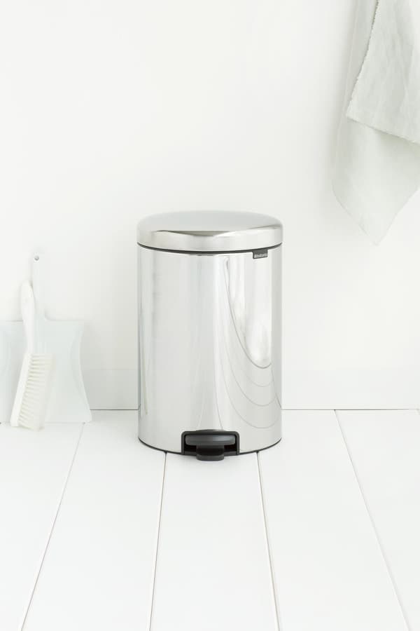 Papperskorg BRABANTIA NewIcon 20L stål