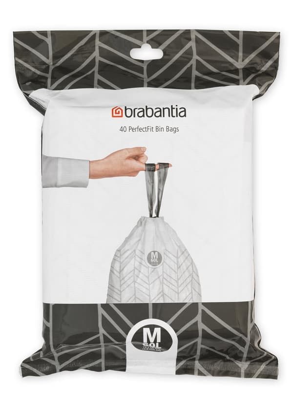 Avfallspåse M BRABANTIA 60L 40/fp