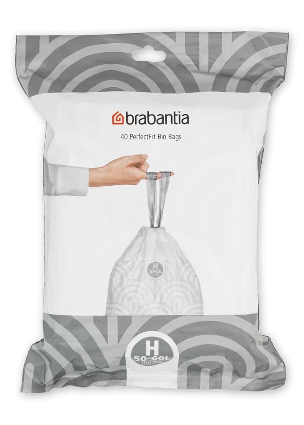 Avfallspåse H BRABANTIA H 50-60L 40/fp
