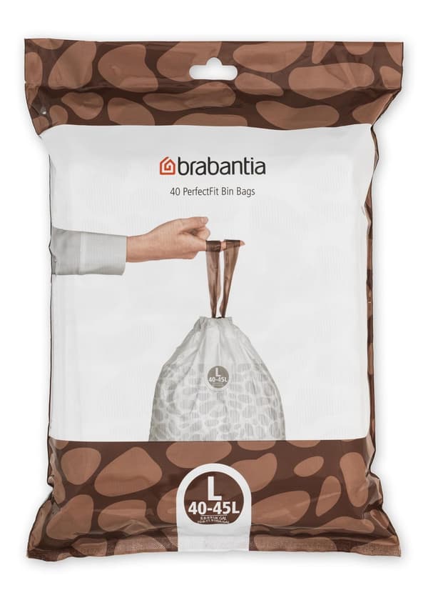 Avfallspåse L BRABANTIA 40-45L 40/fp
