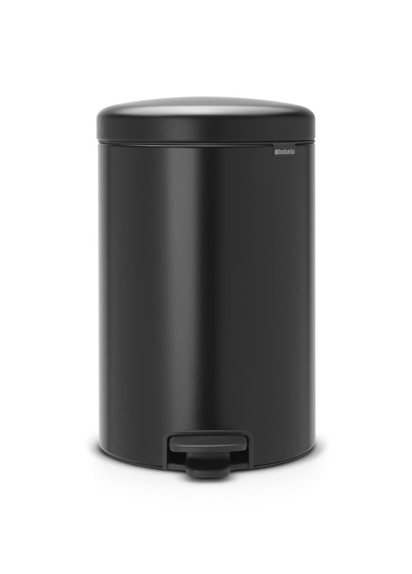 Papperskorg BRABANTIA NewIcon 20L svart