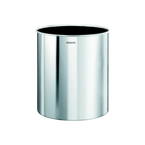 BRABANTIA papperskorg 7L blankt rostfritt stål