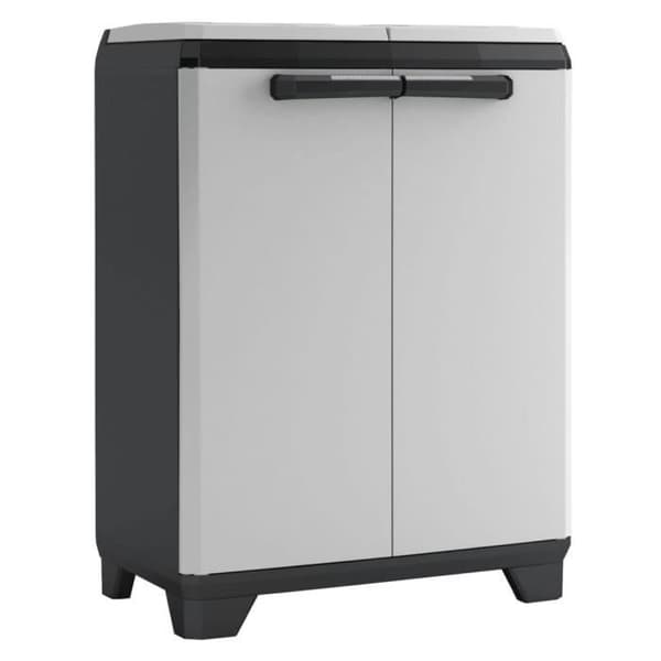 Keter Split Premium återvinningsskåp grått och svart 92 cm 445042