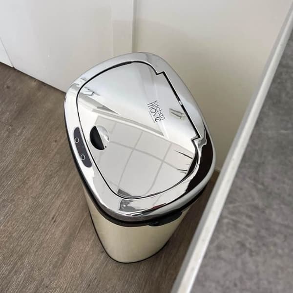 KÖKSFLYTTNING Largo Automatisk kökskärl - 42 L - 32x25x64 cm - Kräm - Rostfritt stål